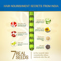 Herbsindia Rosemary & 7 Seeds Hair Oil Liquid Castor Oil 280 ml