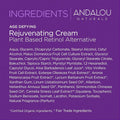 Andalou Naturals Rejuvenating Cream Lightweight Bakuchiol Moisturizer 1.7 oz