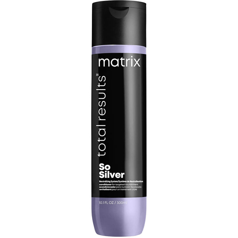 Matrix So Silver Conditioner Liquid Hydrating Care Blonde, Platinum and Grey Hair 300ml