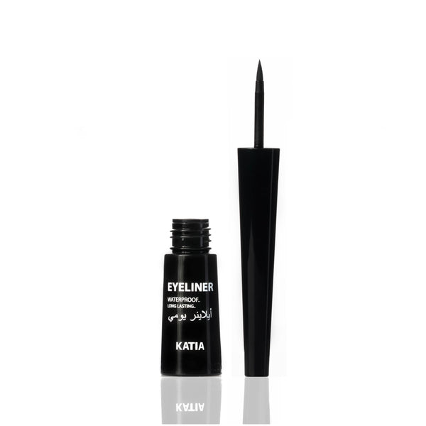 Katia Dip Liner Waterproof Liquid Eyeliner Precision Tip Intense Black