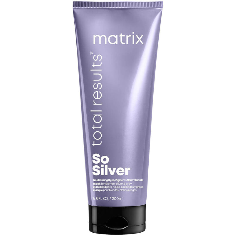Matrix Total Results So Silver Triple Power Hair Mask Cream Cool-Tone Conditioning 200ml