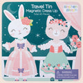 Stephen Joseph Tin Magnetic Dress-Up Doll Bunny and Cat