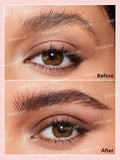 Sheglam Better Brows Long-Lasting Eyebrow Pencil Chocolate Brown, Waterproof Cream Texture with Spoolie