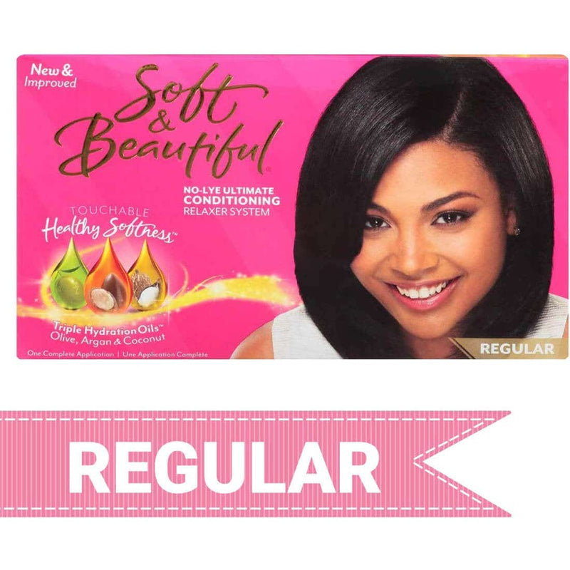Soft&Beautiful Relaxing Cream Hair Cream with Keratin, Sulfate-Free