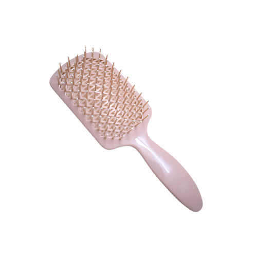 Best One BS1010-4 Detangling Hairbrush, Non-Slip Handle, Lightweight