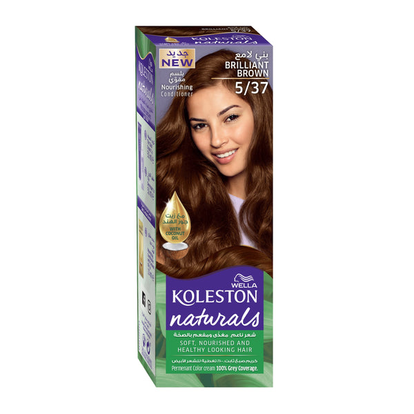 L'Oreal Paris Koleston Hair Color Naturals Cream Brilliant Brown 5/37