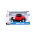 Maisto 1929 Ford Model A Die-Cast Model Car, 1:24 Scale, Red