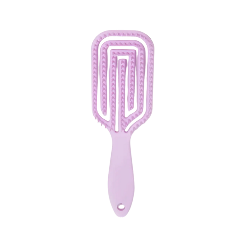 Alora Detangling Hairbrush Soft Flexible Bristles for Wet or Dry Hair