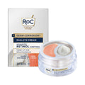 RoC Derm Correxion Advanced Retinol Dual Eye Cream Gel, Peptide Firming, 2 x 10 ml