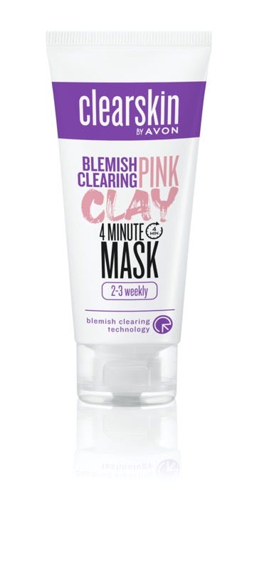 Avon Clearskin Pink Clay Face Mask for Acne-Prone Skin, 75 ml