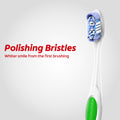Colgate 360 Optic Bright Medium Toothbrush, Whole-Mouth Cleaning, 1 Piece
