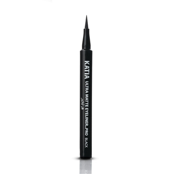 Katia Ultra Matte Eyeliner Pro Flexible Brush Tip Rich Black