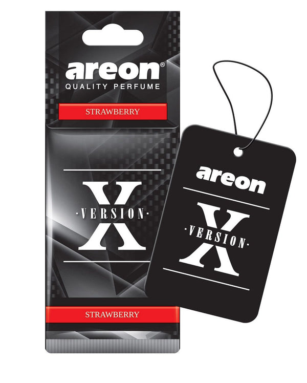 Areon X Version Strawberry Car Air Freshener