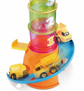 BB Junior Volvo Stacking Crane Toy, Size-Comparison Construction Playset