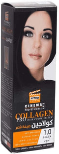 Nitro Cinema Collagen Hair Dye Cream Black 1.00