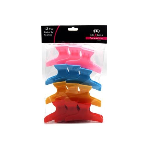 Cofir Max Donna Hair Clips for Salon Styling, 12 Pieces