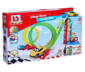 BB Junior Mega Race Track Set with Vehicles and Loops