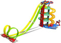 BB Junior Mega Race Track Set with Vehicles and Loops