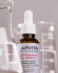Apivita C15 Propolis Correct Face Serum with 15% Vitamin C, 30 ml