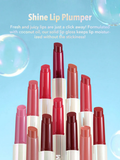 Sheglam Pout-Perfect Shine Lip Gloss Stick Moisturizing High-Shine In Bloom
