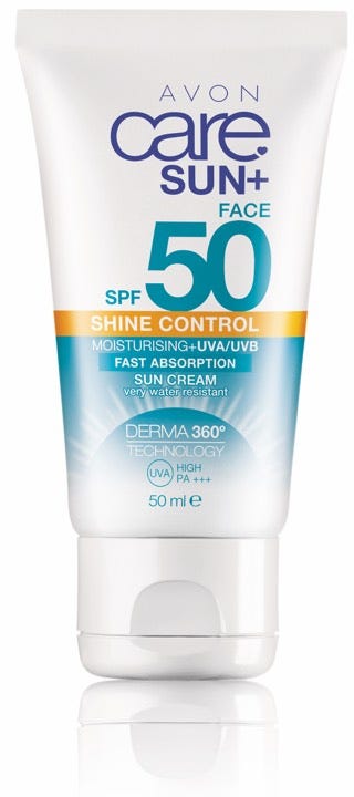 Avon Care Sun Face SPF 50 Oil-Free Cream UVA/UVB 50 ml
