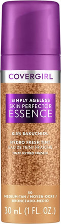 Covergirl Simply Ageless Skin Perfector Essence Foundation Medium Tan 50