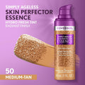Covergirl Simply Ageless Skin Perfector Essence Foundation Medium Tan 50