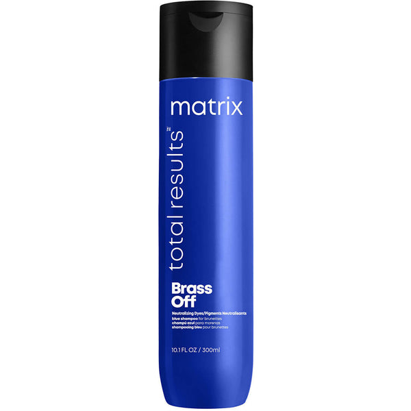 Matrix Brass Off Shampoo for Brassy Hair with Blue-Violet Pigments 300ml