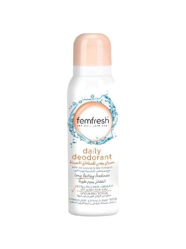 Fem Fresh Intimate Spray Moisturizing Silk Extract Fresh Scent 125 ml