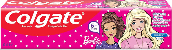 Colgate Barbie Kids Toothpaste Cavity Protection 6+ Years 50ml