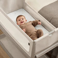 Snuz 2 Pack Crib Fitted Sheets Star Jersey Cotton
