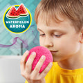 CRAZE INKEE Surprise Bath Bomb Watermelon Scent with Collectible Hippo Figure