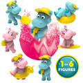 CRAZE INKEE Surprise Bath Bomb Watermelon Scent with Collectible Hippo Figure