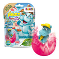 CRAZE INKEE Surprise Bath Bomb Watermelon Scent with Collectible Hippo Figure