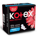 Kotex Maxi Normal Feminine Pads With Wings, Thick Absorbent Core, Soft Top Cover