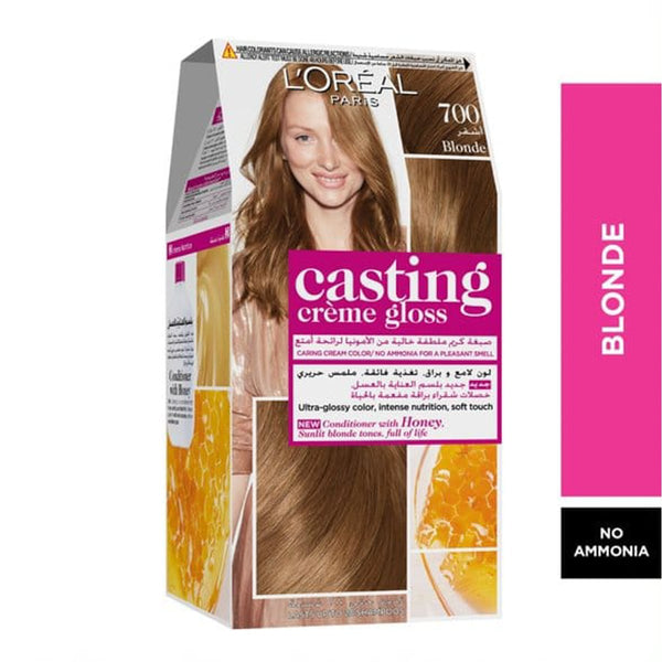 L'Oreal Paris Casting Creme Gloss 700 Blonde Non-Ammonia Hair Color Kit