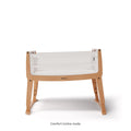 Snuzpod Studio Bedside Crib Stockholm Natural Panoramic Mesh