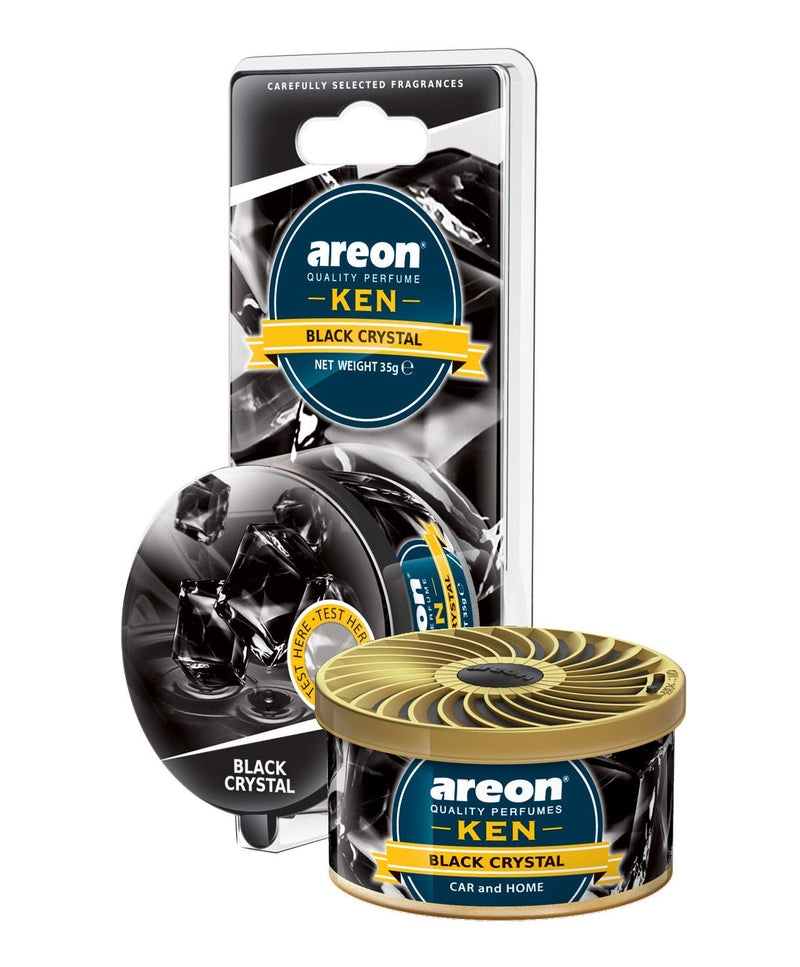 Areon Ken Black Crystal Car Air Freshener