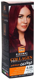 Nitro Cinema Collagen Hair Dye Cream Pomegranate Red 6.66