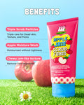 Chasin Rabbits Apple Jam Scrub Foam Exfoliating Cleanser AHA BHA PHA LHA 120ml