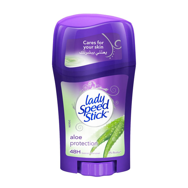 Lady Speed Stick Aloe Sensitive Antiperspirant Deodorant, 45 g