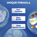 NIVEA Smooth Sensation Body Lotion, Shea Butter, 48H Moisture, Dry Skin, 625ml