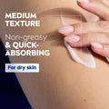 NIVEA Smooth Sensation Body Lotion, Shea Butter, 48H Moisture, Dry Skin, 625ml