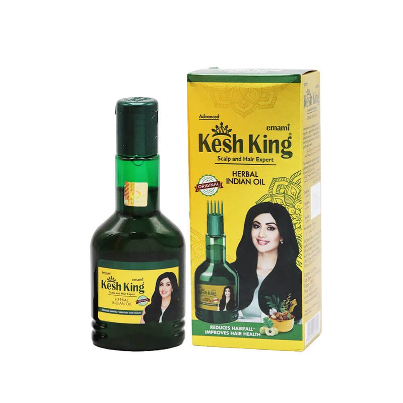 Emami Kesh King Herbal Hair Care Oil with Deep Root Rotating Comb, 100 ml