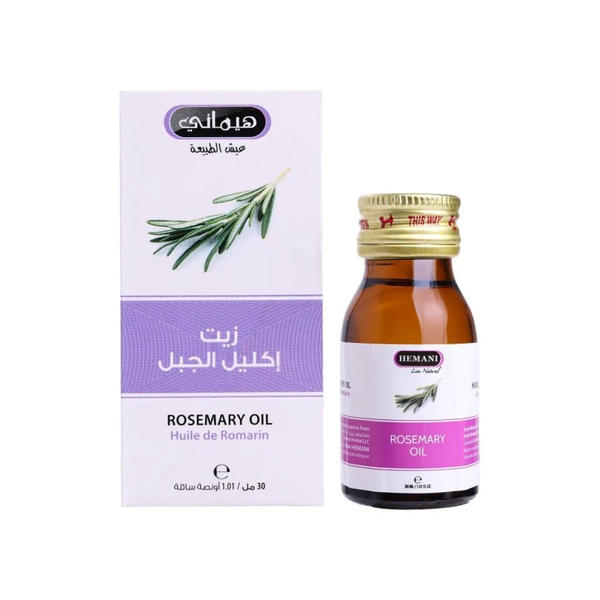 HEMANI Rosemary Oil for Hair and Body Massage 30ml