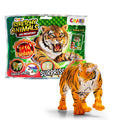 Craze Stretchy Animals Big Predators, Stretchy Rubber Collectible Toys, 12-Piece Display