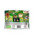 Craze Stretchy Animals Big Predators, Stretchy Rubber Collectible Toys, 12-Piece Display