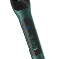 United Professional UN-208 Electric Hair Straightening Brush, Negative Ion, Green, 30W