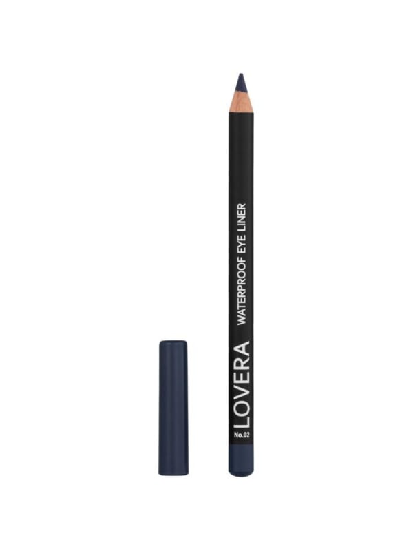 Lovera Waterproof Eyeliner Pencil Blue 02 Smooth Long-Wear Formula 1.14 g
