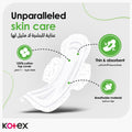 Kotex Natural Ultra Thin Large Sanitary Pads with Wings, Cotton-Soft, 16 Pieces
